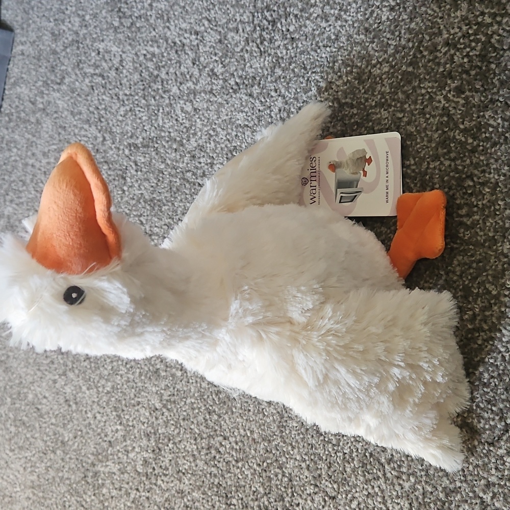 NWT Warmies Duck